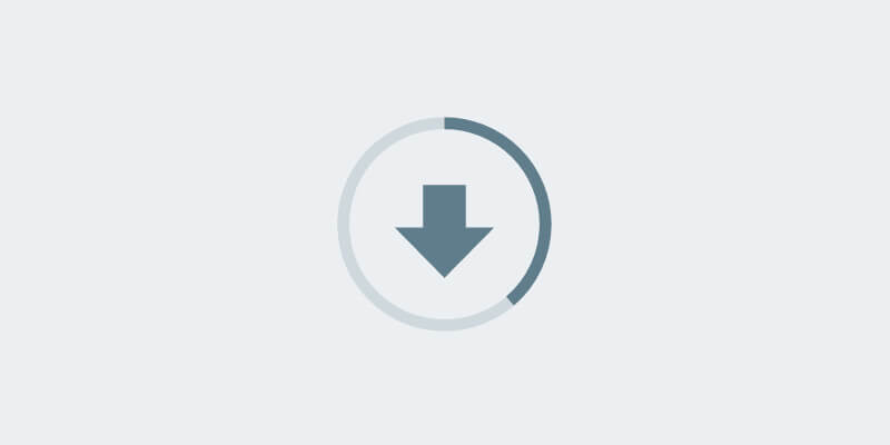 CSS & JS Animated Download Button | Bypeople