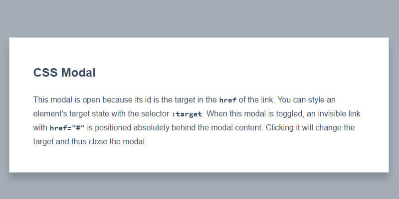 Responsive Multipurpose CSS Modal | Bypeople
