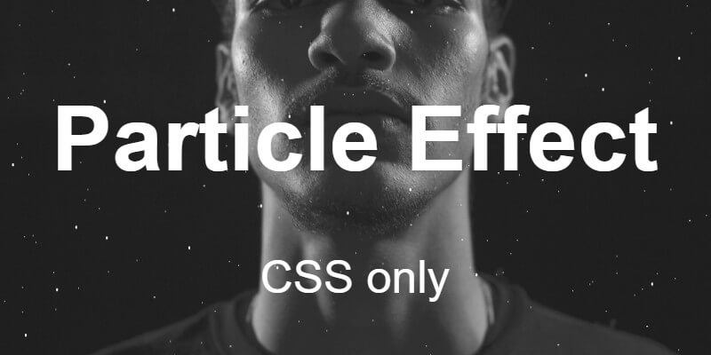 CSS Only Particle System | Bypeople