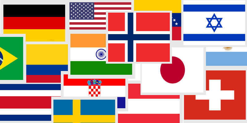 Download SVG & PNG Country Flags | Bypeople