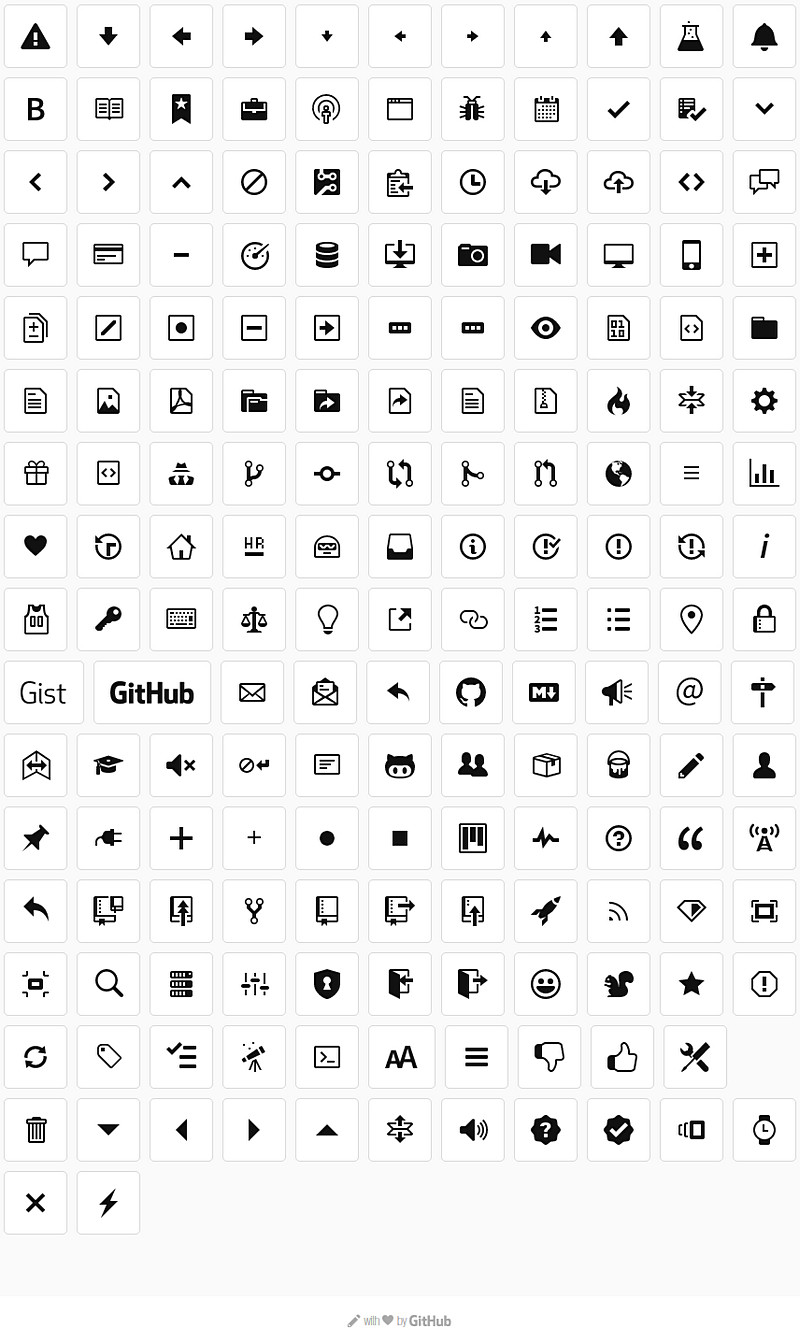 Download Github S Octicons Icon Pack Bypeople