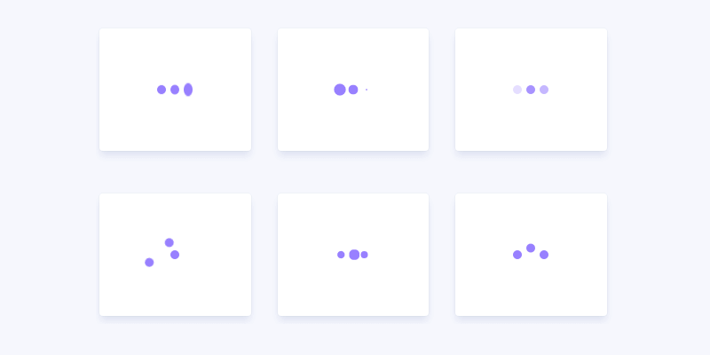 Three Dots: CSS Loading Animations | Bypeople