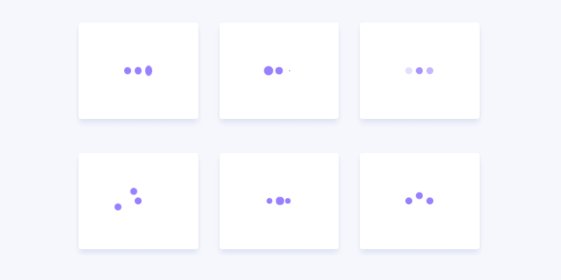 Three Dots: CSS Loading Animations