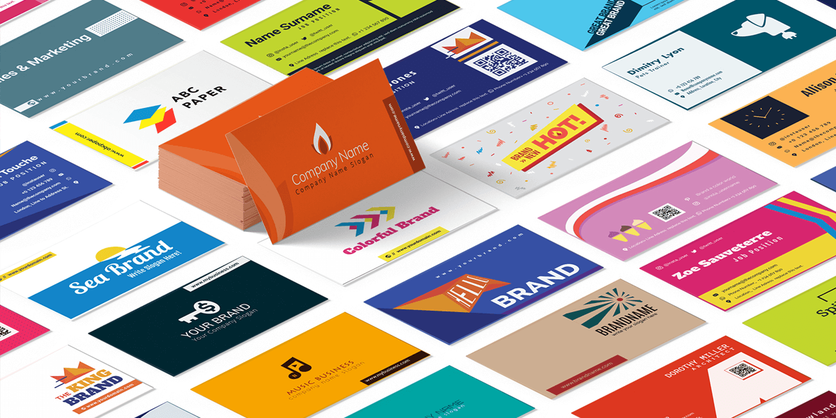 1000 Business Card Templates, Editable Vector Source Files. Extended  License! | Bypeople