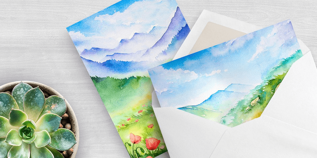 100+ Watercolor Landscape Illustrations, Vector Ai & Eps File Formats | Bypeople