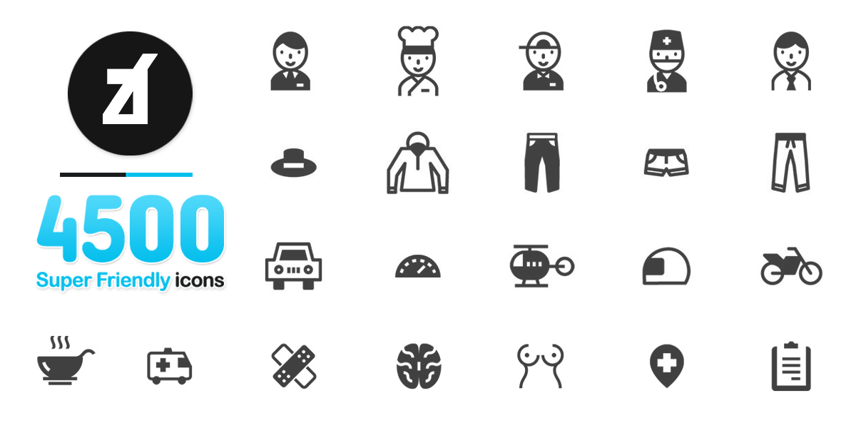 4500 Line Round Fill Thinline Icons Pack Ai Eps Svg Formats 30 Categories Bypeople