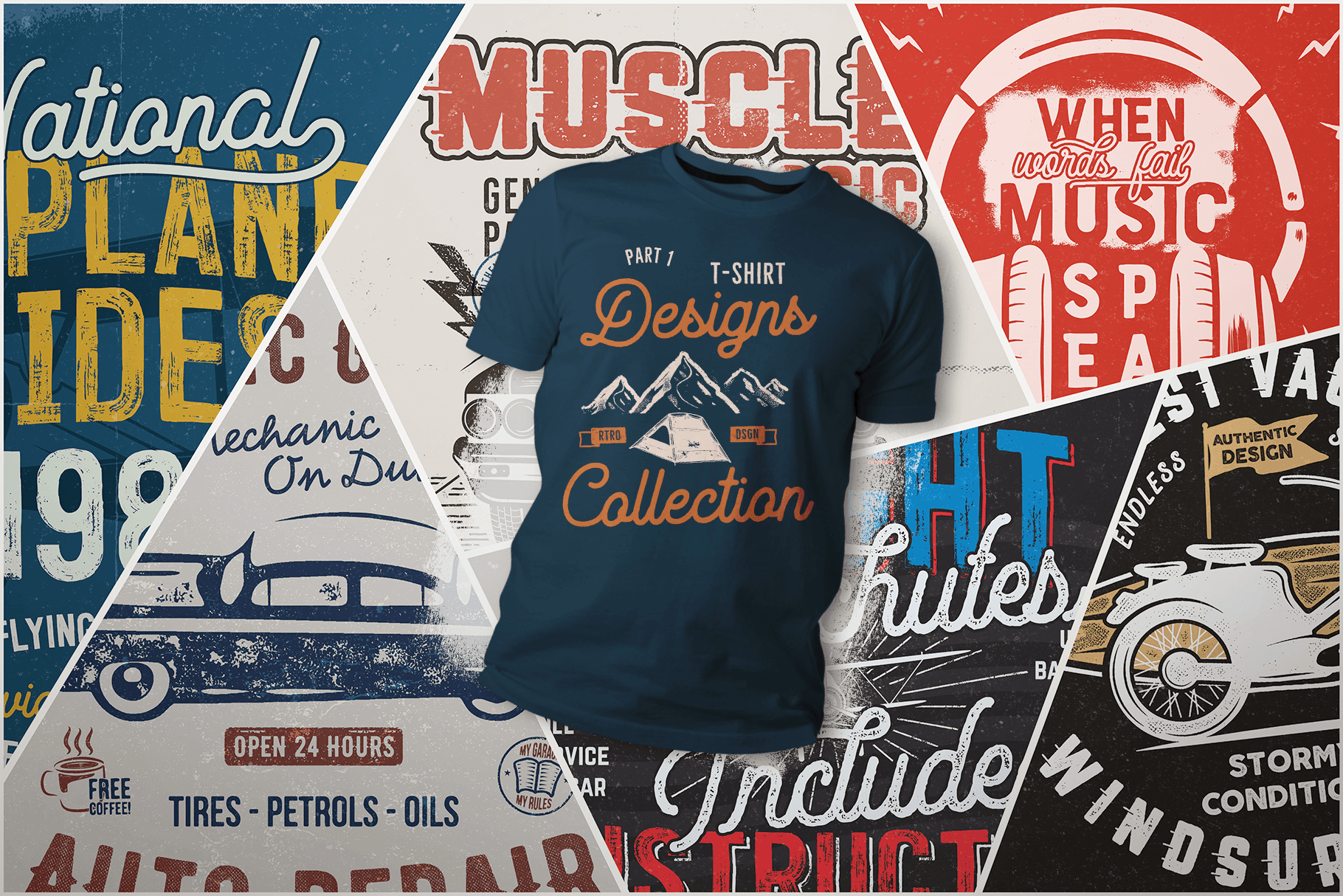 Who Has The Best Distressed Effect For The Best Vintage T-shirt Service?