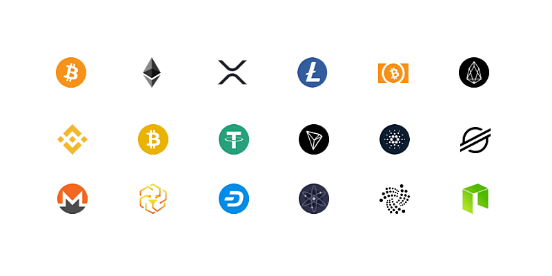 Cryptocurrency Logo Vector Icons Pack (PNG, SVG) | Bypeople