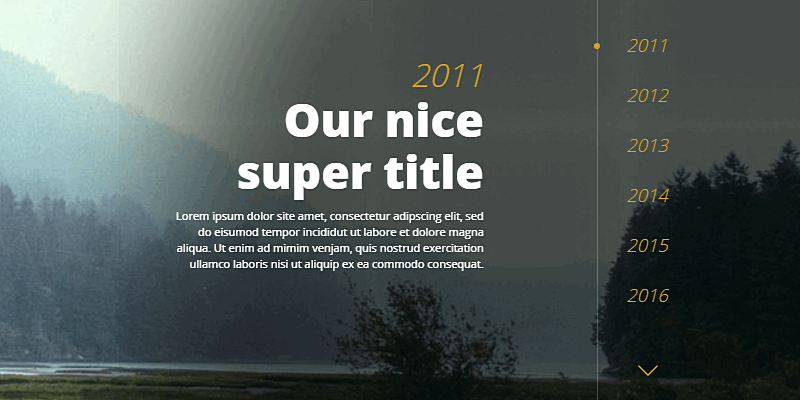 Responsive Timeline Slider With Swiper | Bypeople