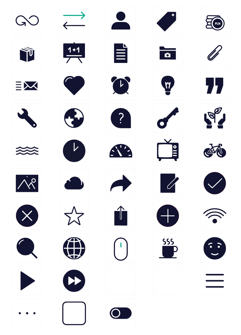 Free to use animated icons