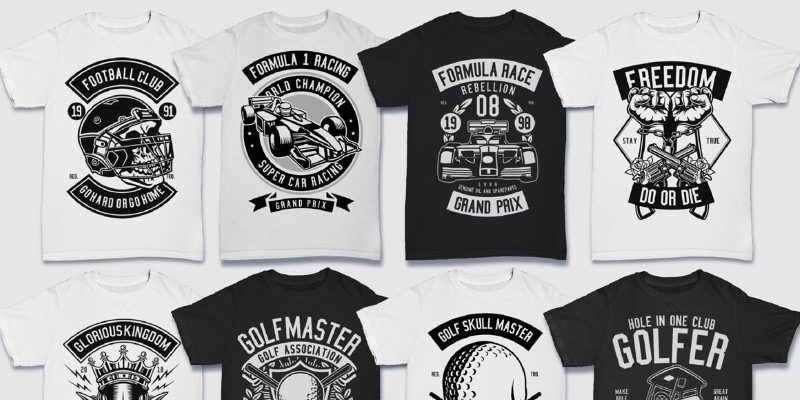 lyrics farm Coast 300+ Black & White Vector T-Shirt Designs Bundle – Ai, PSD, SVG, EPS & CDR File  Formats | Bypeople