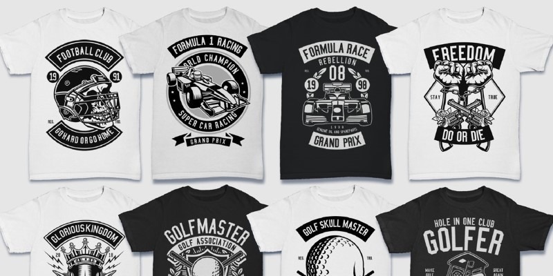 Download 300 Black White Vector T Shirt Designs Bundle Ai Psd Svg Eps Cdr File Formats Bypeople