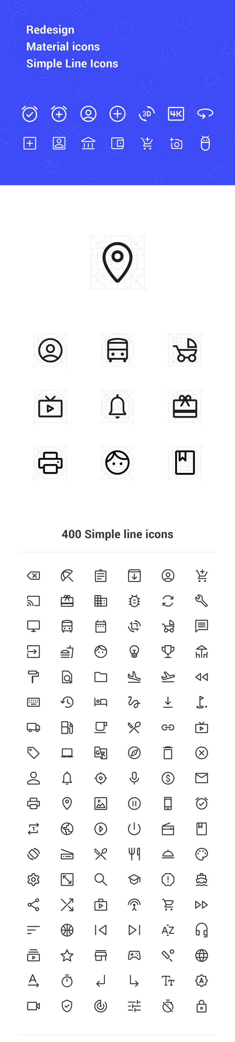 Download Material Design Simple Line Svg Icon Pack Bypeople