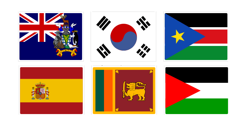 Download CSS Collection Of Country Flags | Bypeople