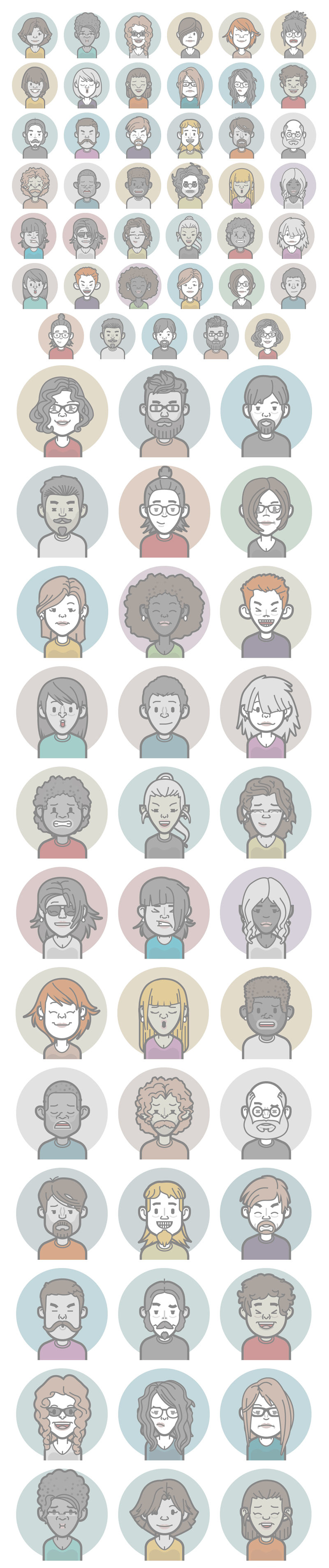 Free People Avatar Icon Collection - Mediamodifier