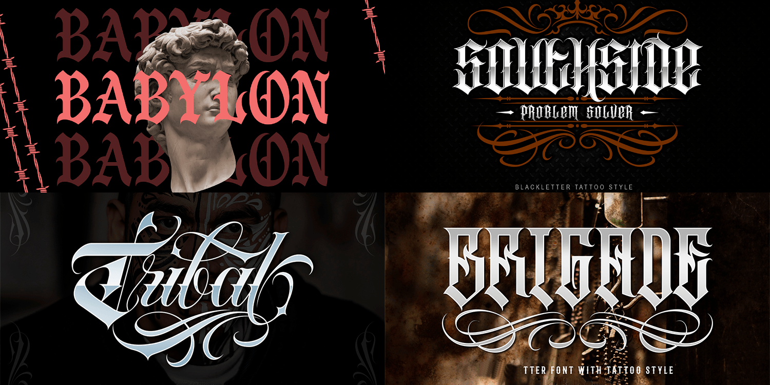 Tattoo Font Generator: Free to Use Tattoo Fonts | Fotor