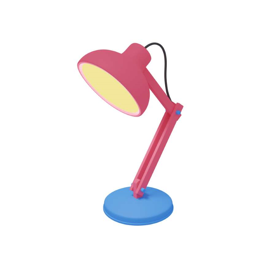 3d icon design of a desk lamp