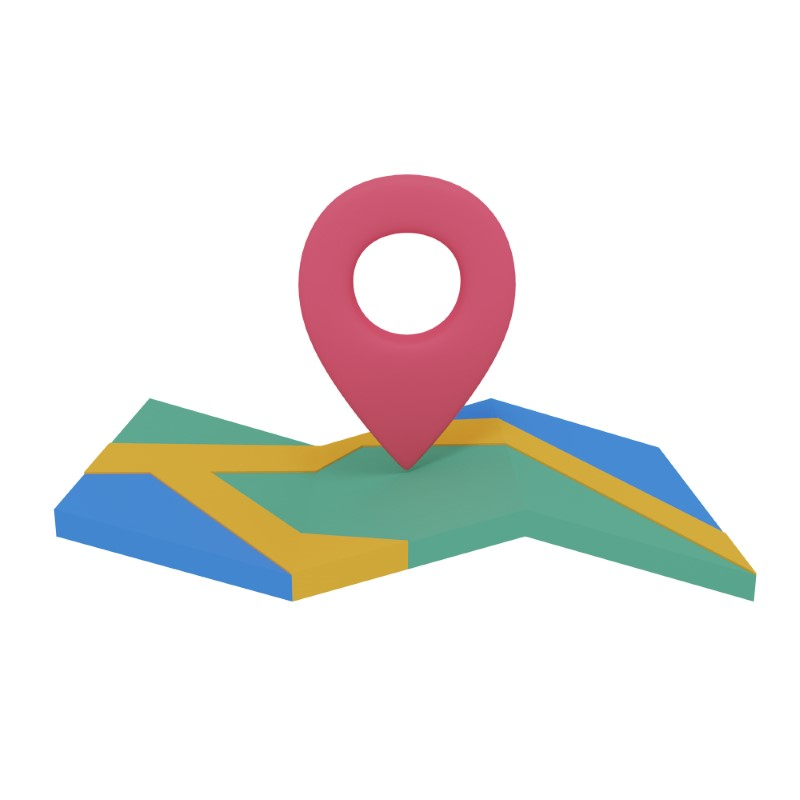 3d version of the google maps icon