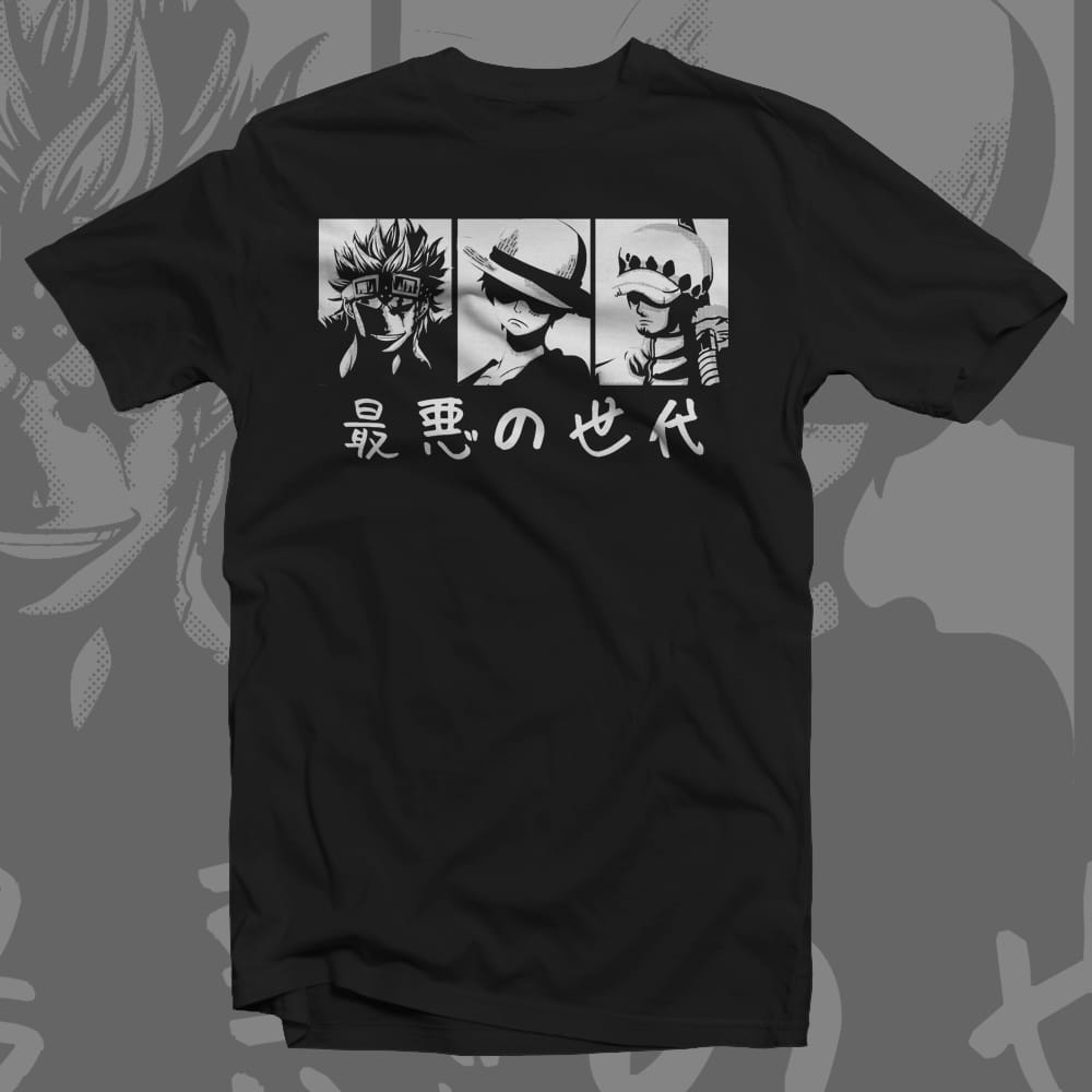 Anime T Shirt Vector Designs  More Merch