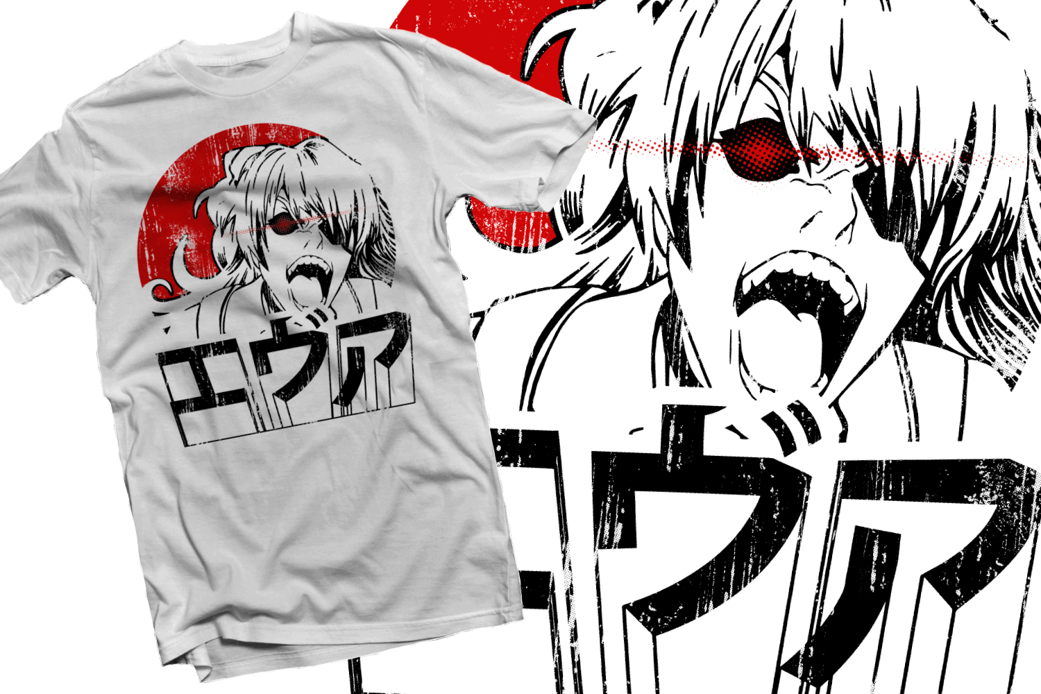 Anime Kantai Collection Unisex T-shirt Full Color Printing Casual New | eBay