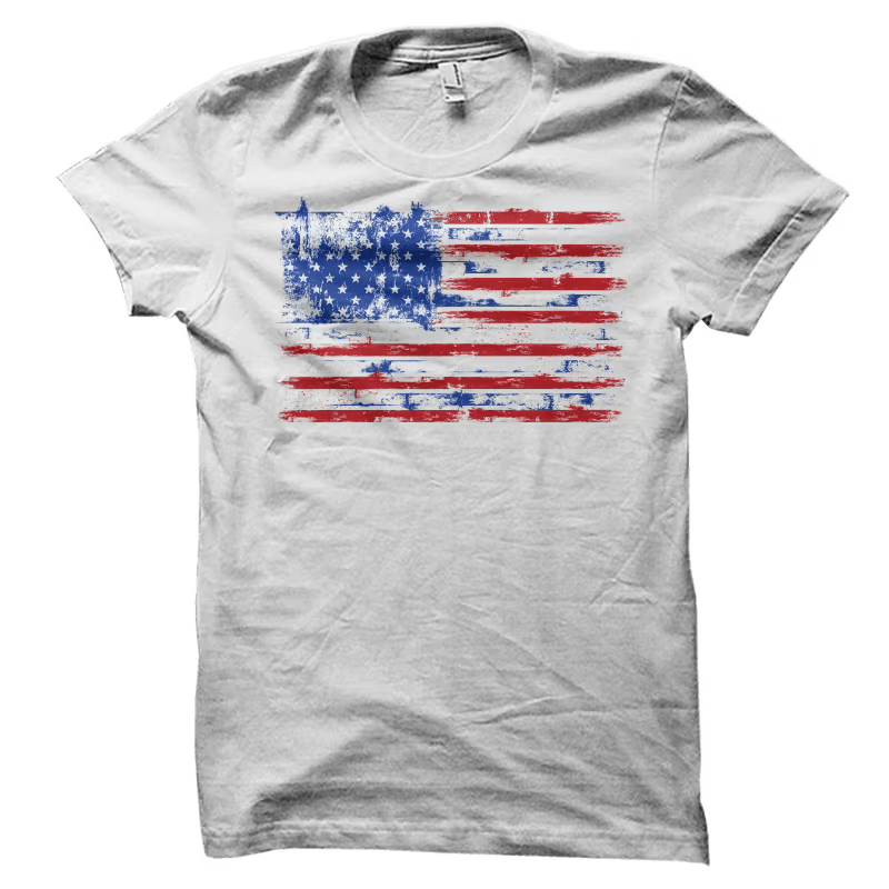 Vector T-Shirt Designs Pack – American/USA Sample