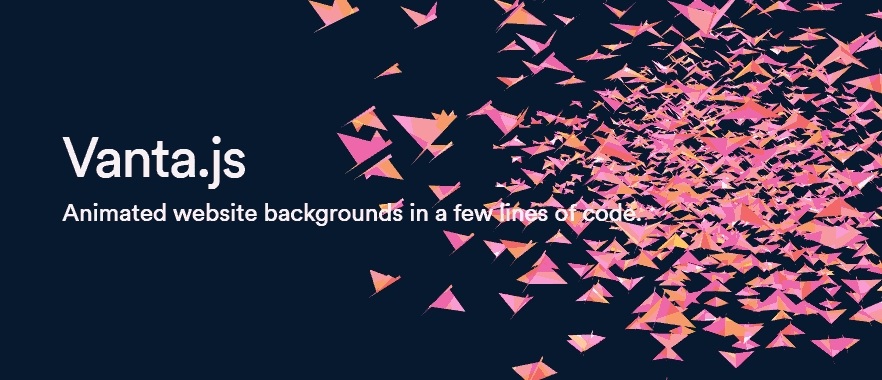 Animated 3D Background JavaScript Library | Bypeople
