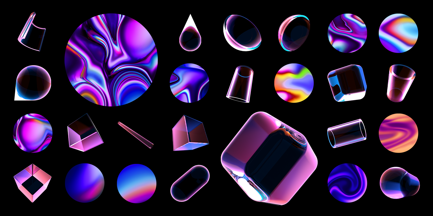 100+ Best Holographic & Iridescent Textures (Effects and More