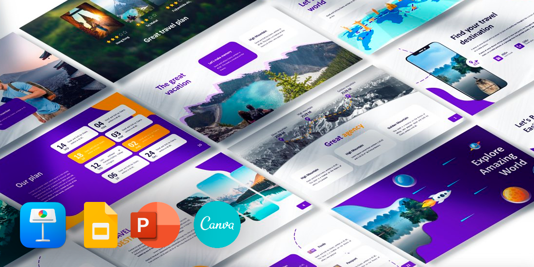 animated presentation templates canva