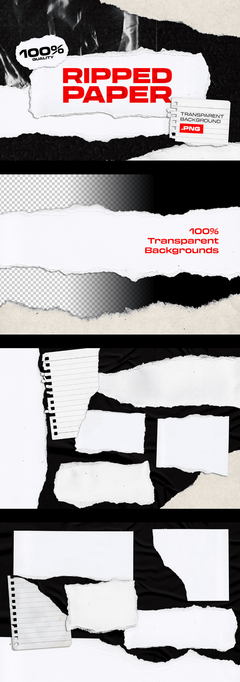 Ripped Paper - Free Textures - Dealjumbo