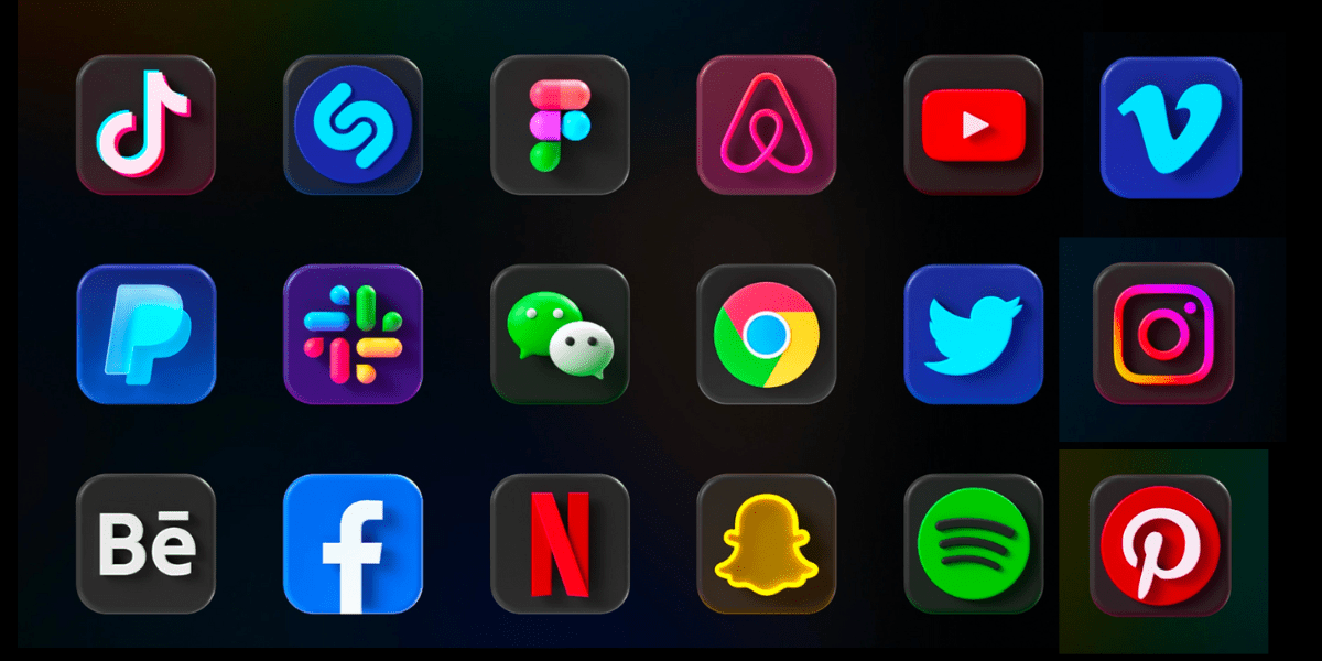 3D icons update by Vikiiing for Vitality Studio