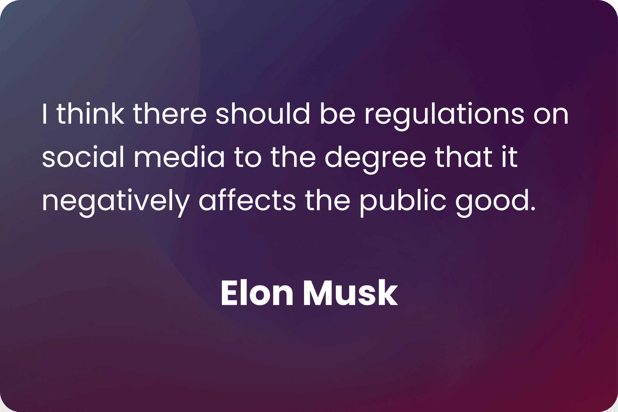 social media regulation