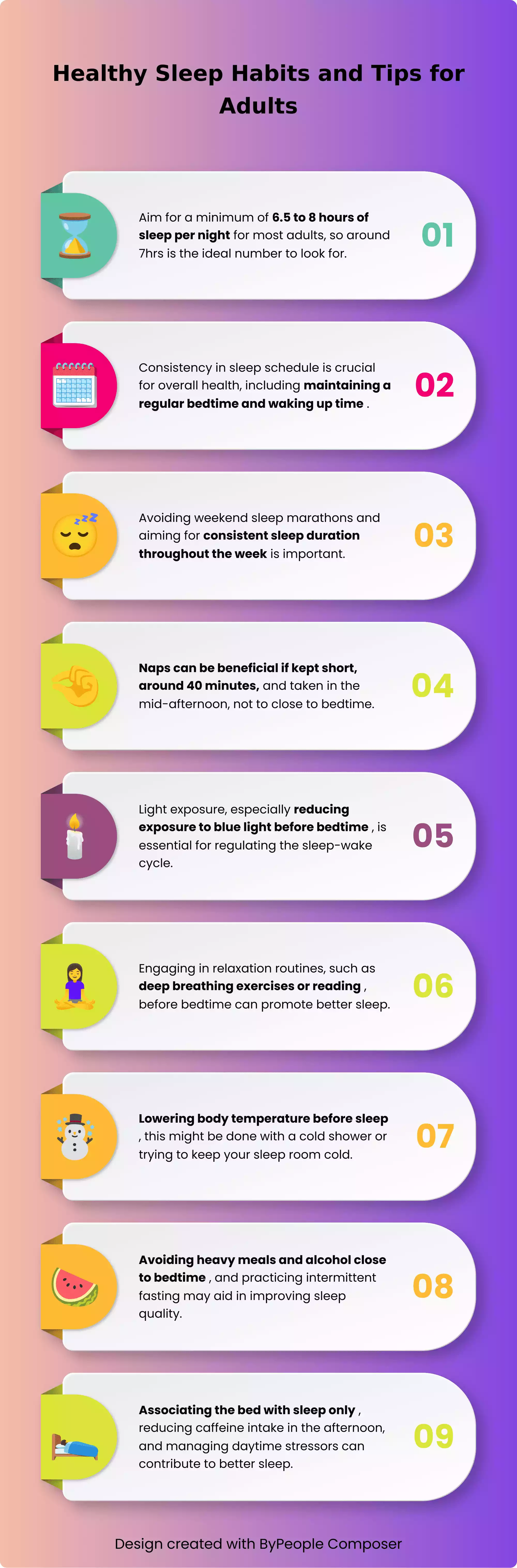 healthy sleep habits